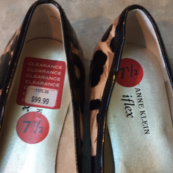 Anne Klein iflex leopard print flats (sz 7 1/2) - Picture 5 of 9